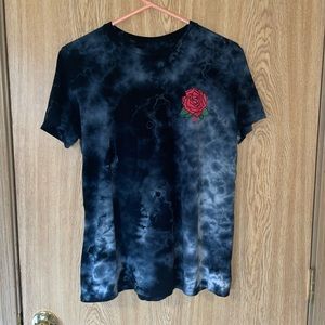 Zumiez Obey Rose Top, tie dye